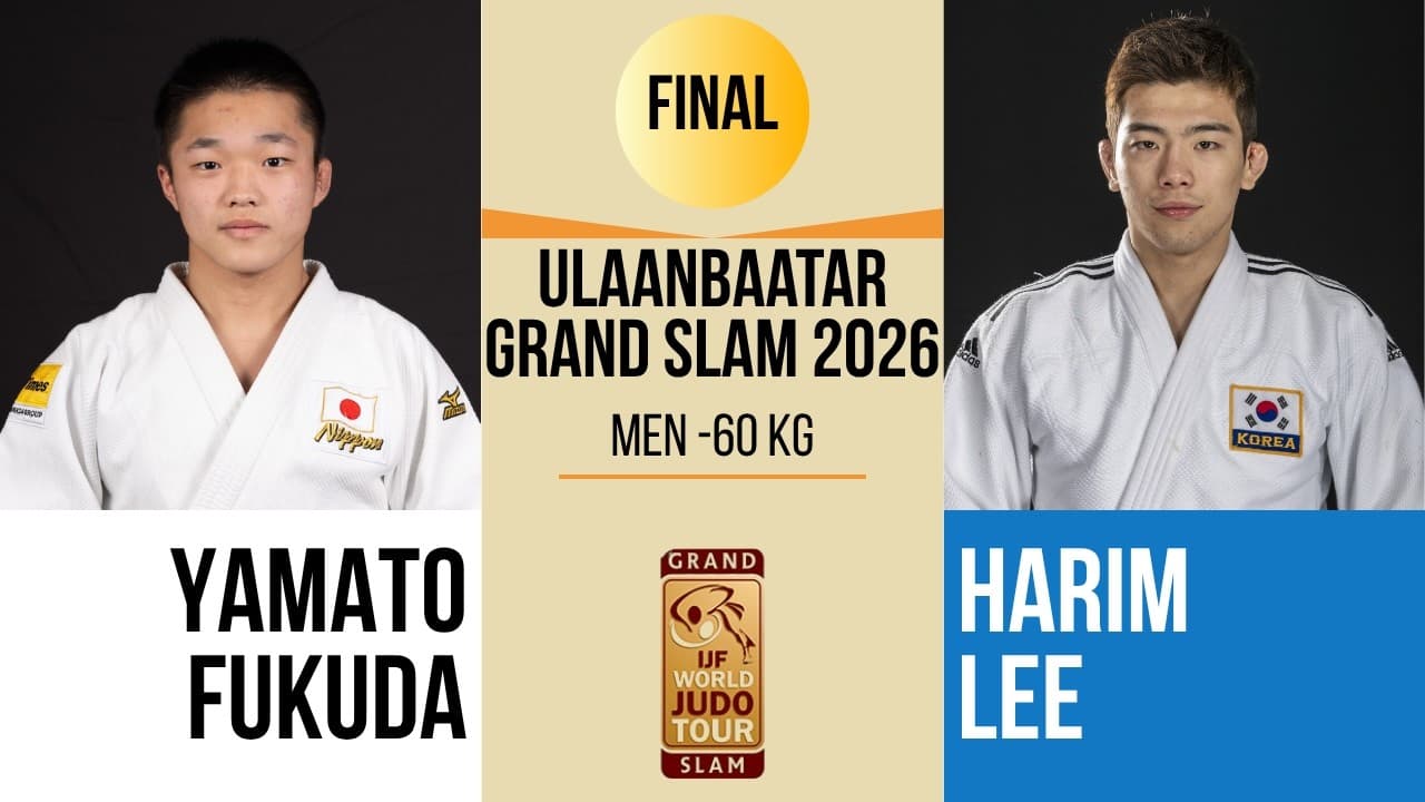 Yamato FUKUDA VS Harim LEE | Lausanne Grand Slam 2026 | GOLD -60 kg