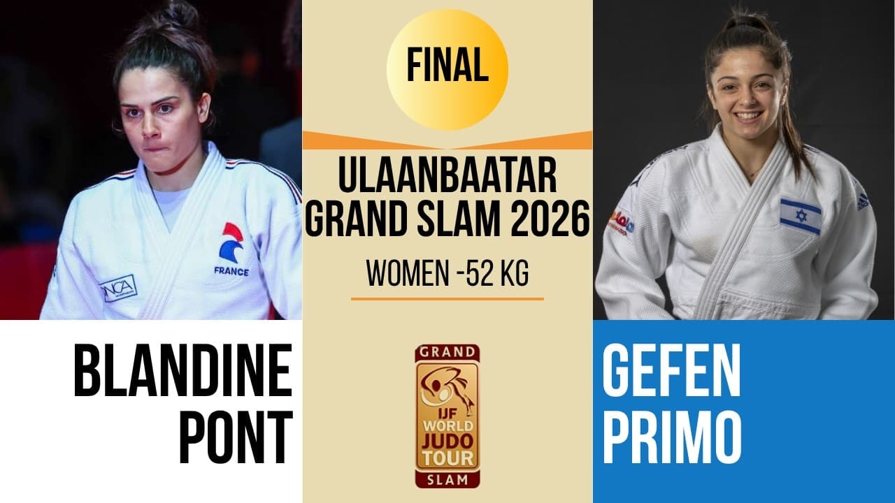 Blandine PONT VS Gefen PRIMO | Lausanne Grand Slam 2026 | GOLD -52 kg