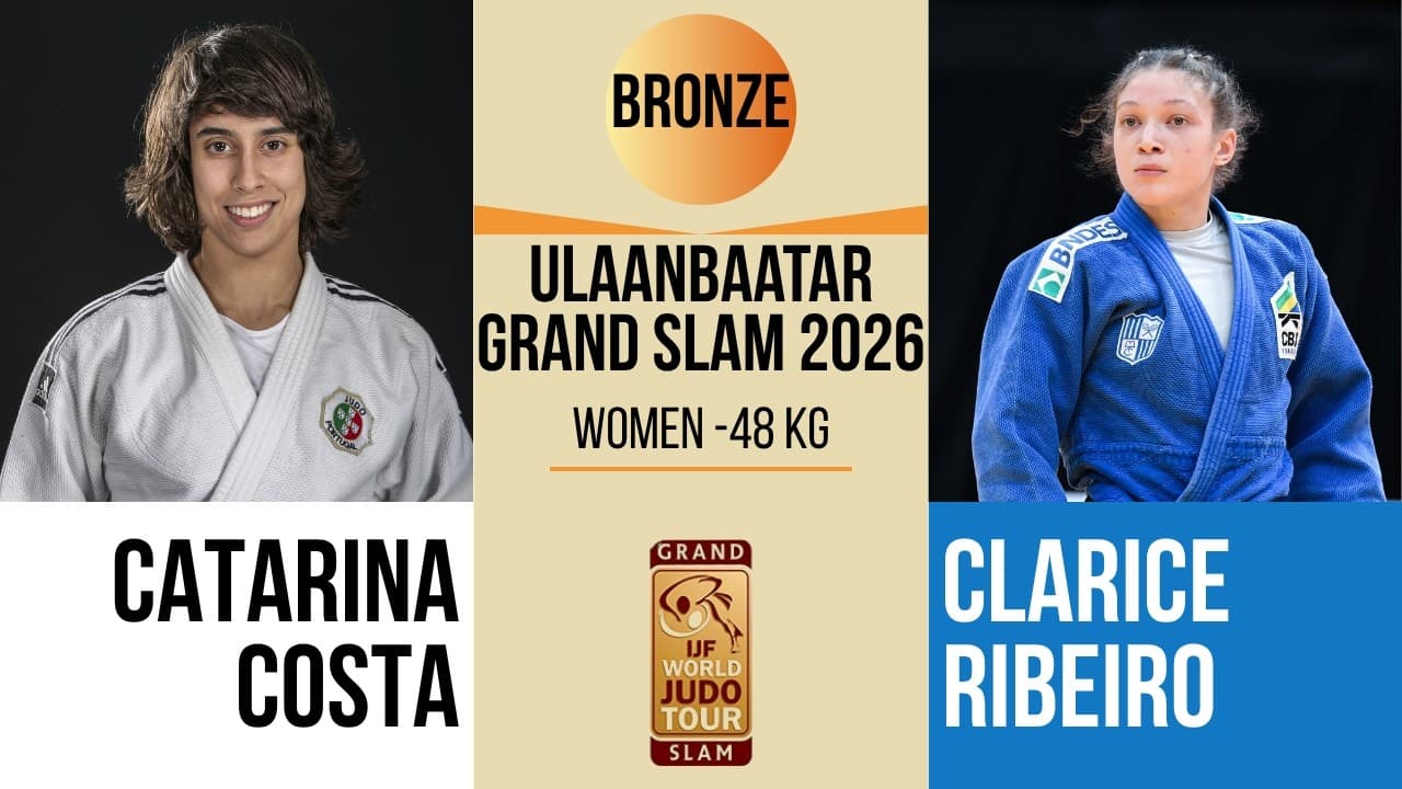 Catarina COSTA VS Clarice RIBEIRO | Lausanne Grand Slam 2026 | BRONZE -48 kg