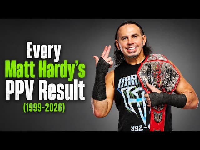 Every Matt Hardy's PPV Result (WWE, TNA, AEW, ROH) (1999-2026)
