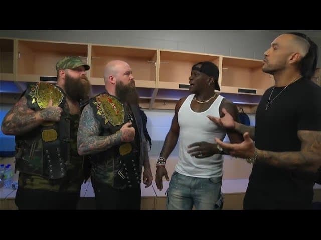War Raiders confronts R Truth and Damian Priest _WWE Smackdown 28 August 2026
