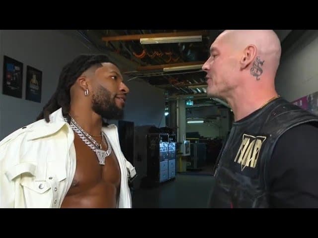 Trick Williams & Baron Corbin backstage segment _WWE Smackdown 28 August 2026