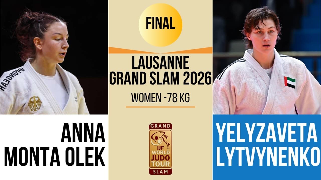Anna Monta OLEK VS Yelyzaveta LYTVYNENKO | Lausanne Grand Slam 2026 | GOLD -78 kg