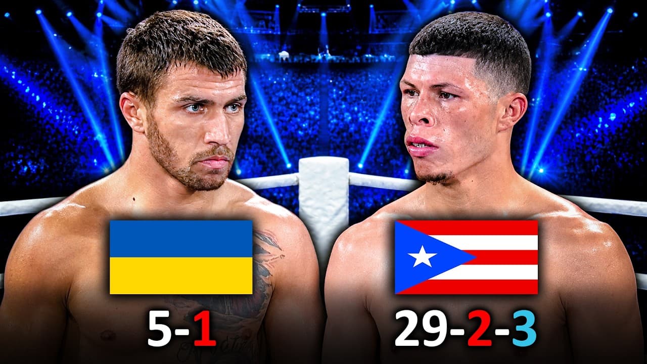 Vasyl Lomachenko (Ukraine) vs Roman Martinez (Puerto Rico) | Full Fight Highlights