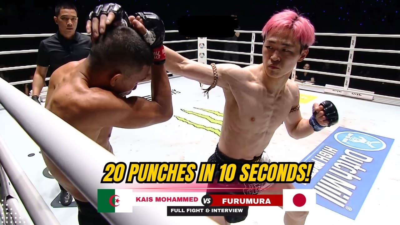 RELENTLESS 20-PUNCH BLITZ! Hikaru Furumura Flattens Kais Mohammed In Quick KO!