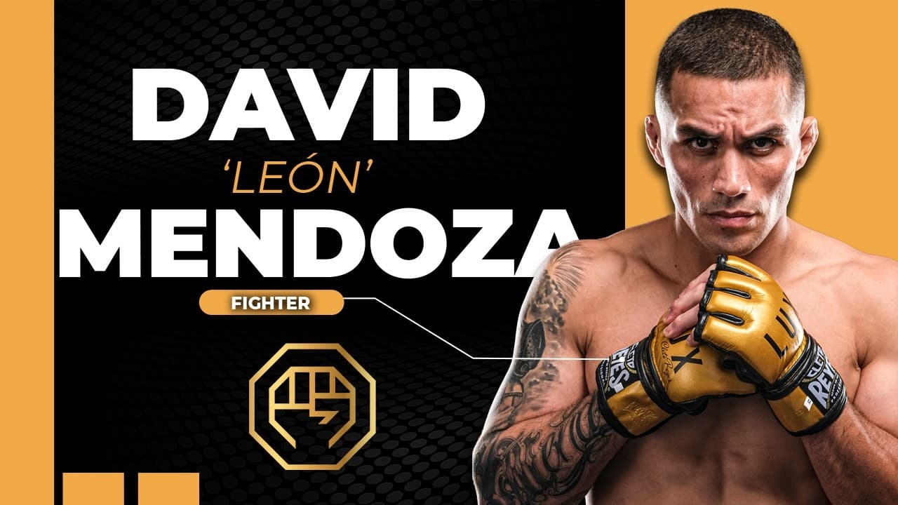 David "León" Mendoza, esfuerzo y dedicación con perseverancia para alcanzar el sueño #luxfightleague