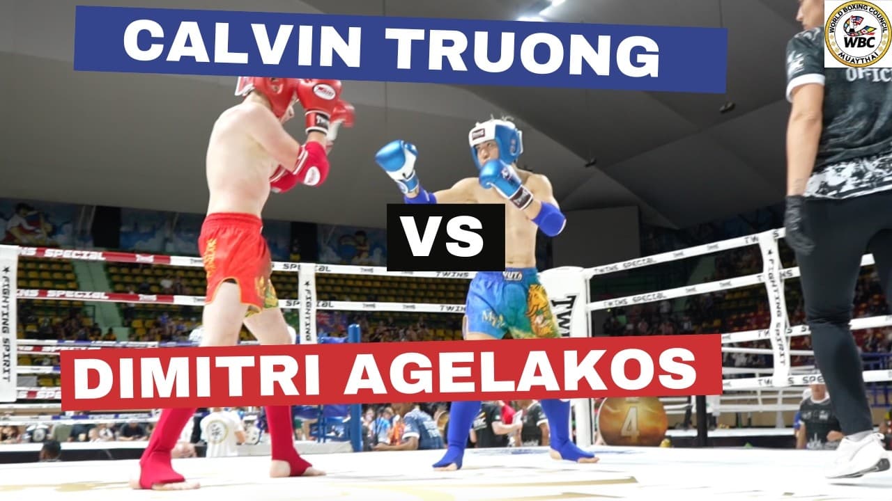 Calvin Truong (USA/Blue) vs Dimitri Agelakos (Canada/Red)