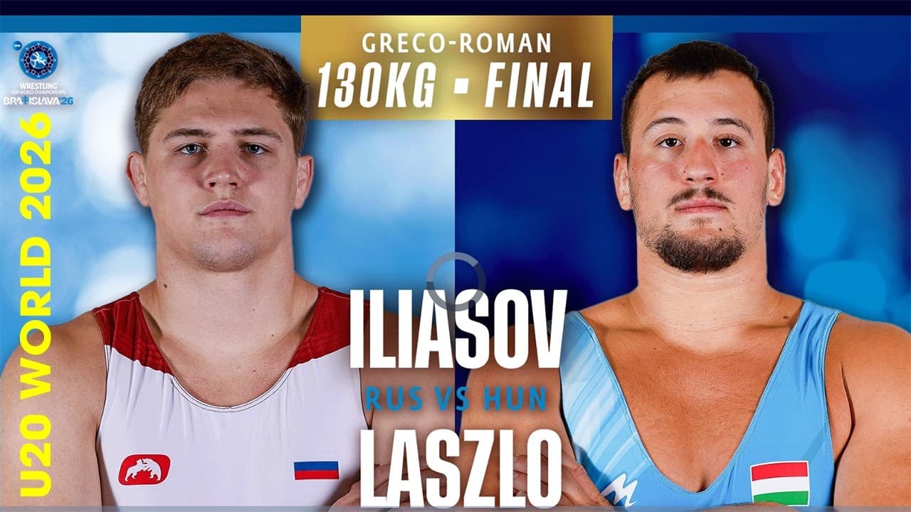 🇷🇺💥🇭🇺 Ali ILIASOV vs Koppany Simon LASZLO | 2026 U20 World Championships | Gold Medal | GR 130Kg