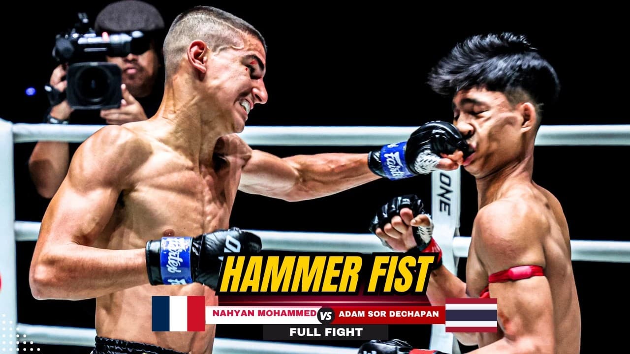 ALL-ACTION MUAY THAI WAR! Adam Sor Dechapan Edges Nahyan Mohammed In Debut Thriller!