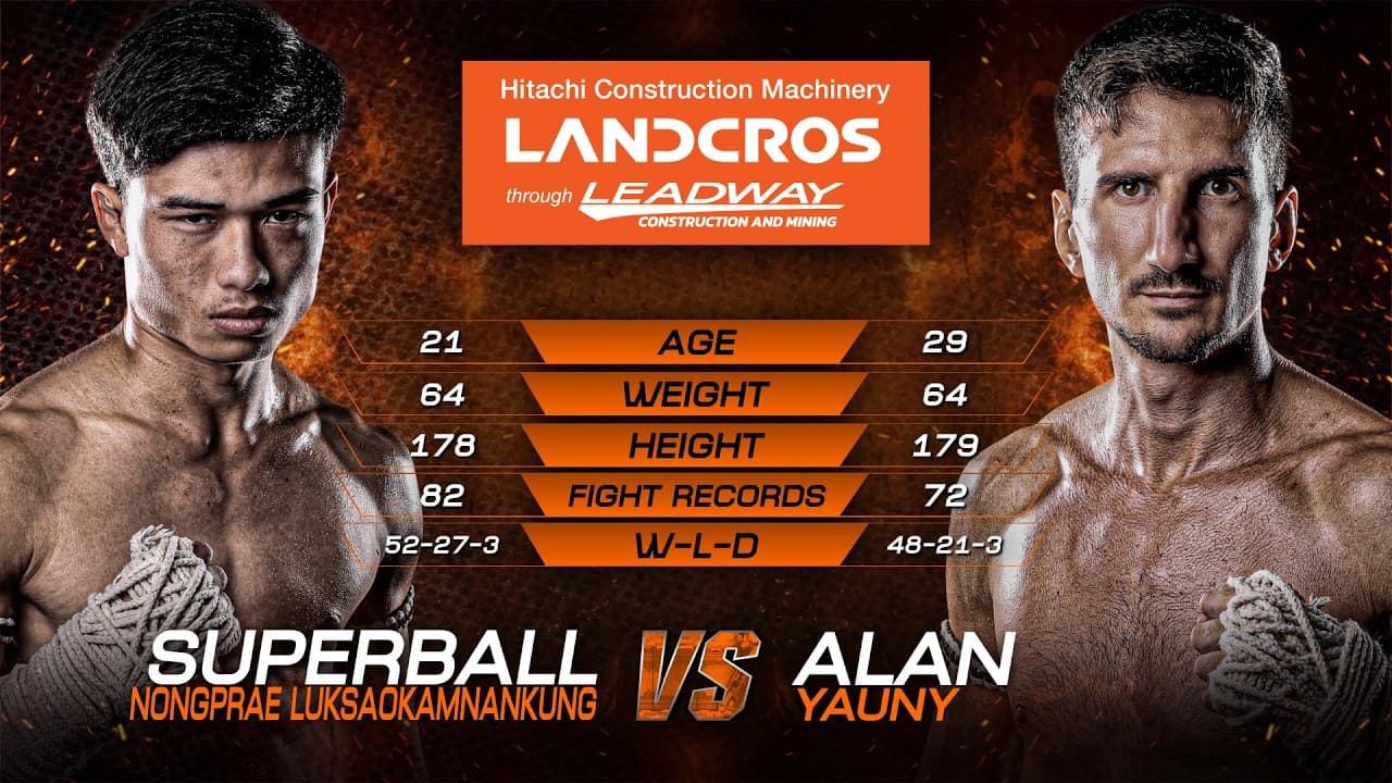 Superball Nongprae Luksaokamnankung vs. Alan Yauny | THAI FIGHT LEAGUE 111 | 23 August 2026