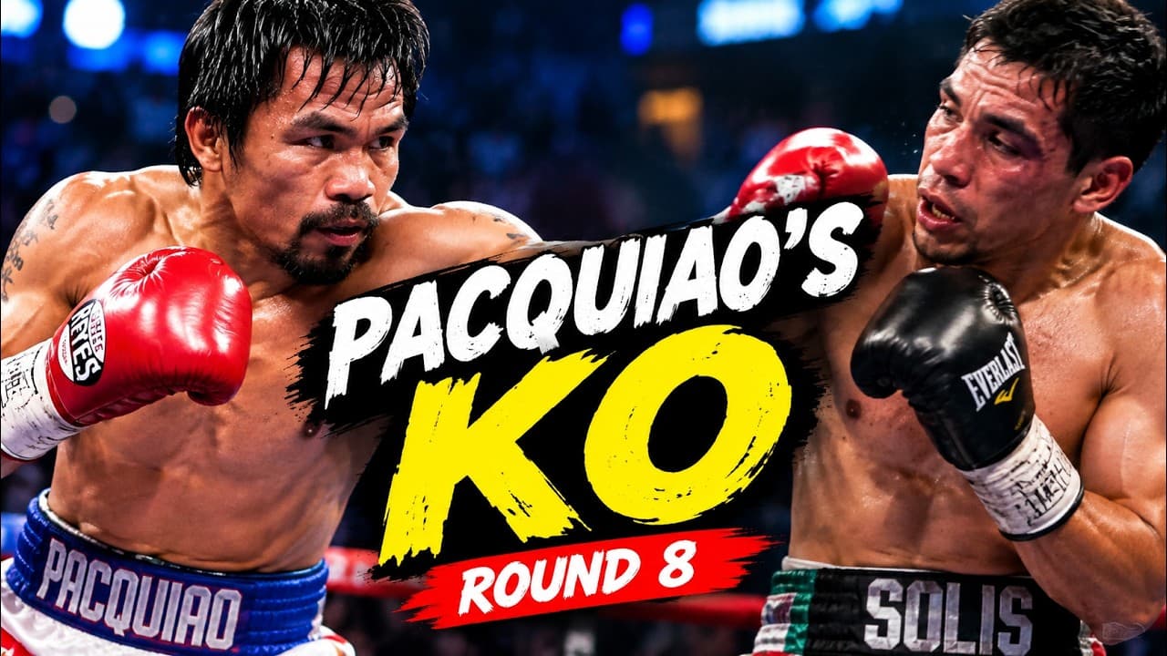 Manny Pacquiao vs Jorge Solis — The Knockout That Changed Everything | Full Fight
