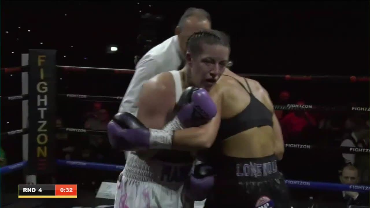 Kirstie Bavington vs Naomi Mannes Full Fight.