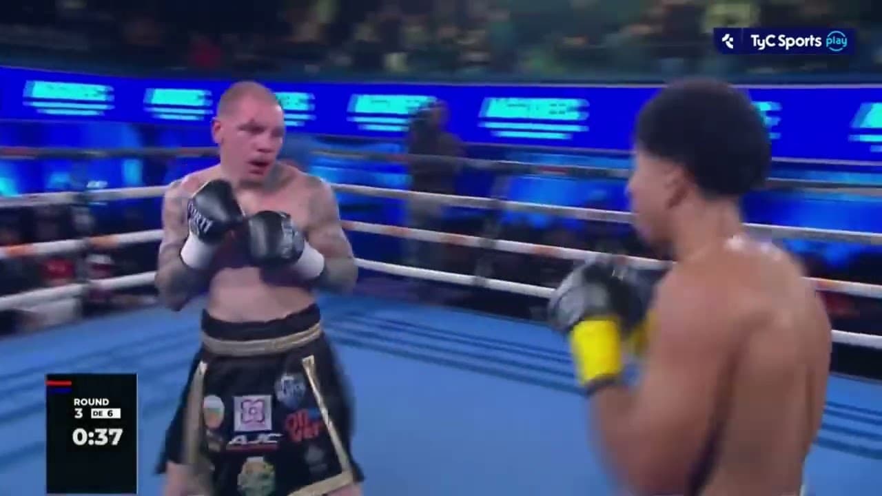Tamir Abalos vs Leonel Aquino - Boxeo de Primera - TyCSports