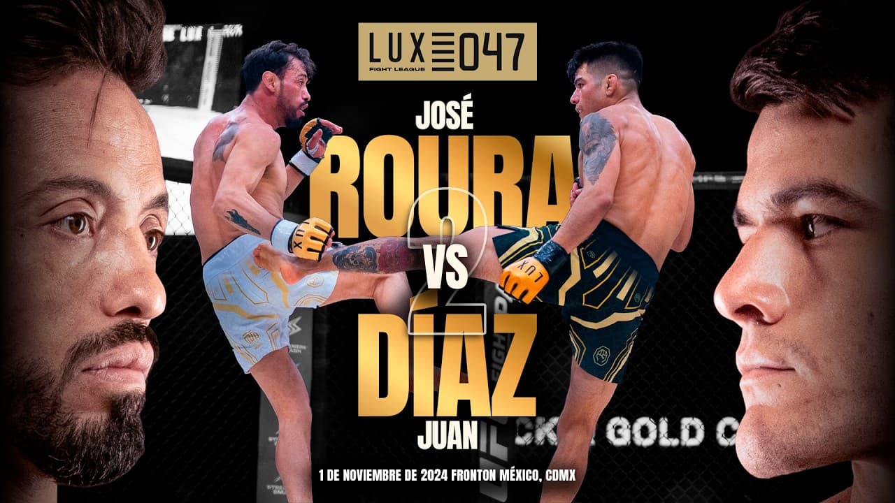 UNA DEFENSA DE TÍTULO QUE LO TUVO TODO | Díaz vs Roura 2 | LUX 047