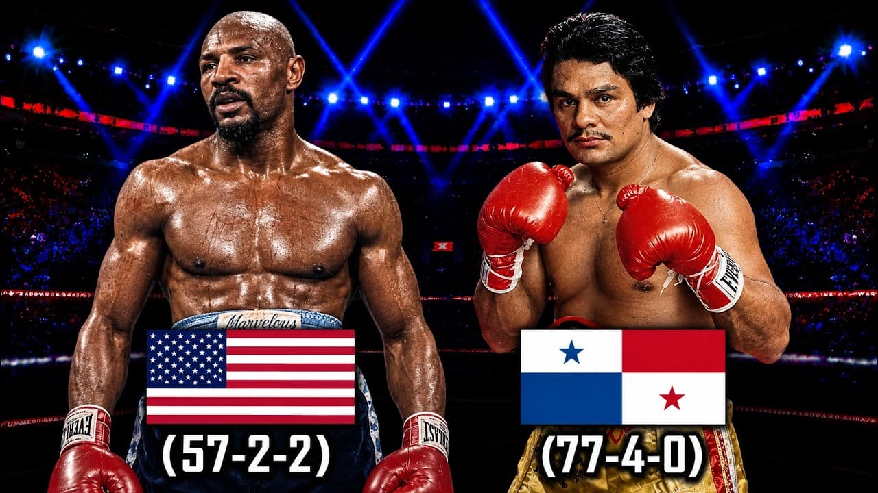 Roberto Duran vs Marvin Hagler (BOXING FULL FIGHT)