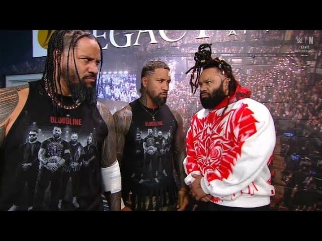 The Usos confronts Jacob Fatu _ WWE Raw 7 September 2026
