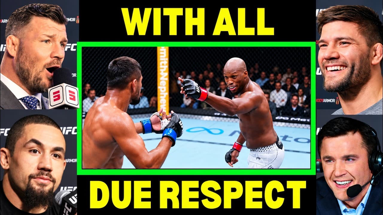 UFC Fighters Politely DESTROY Michael Venom Page..