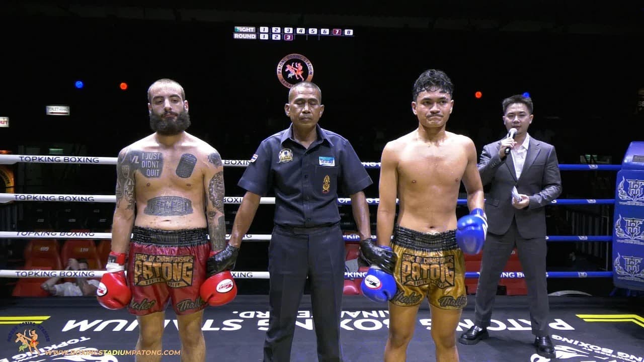 NICK MCDONALD (LIONS MMA CLUB) VS PHET NATHEE (SOR.PANTIP)