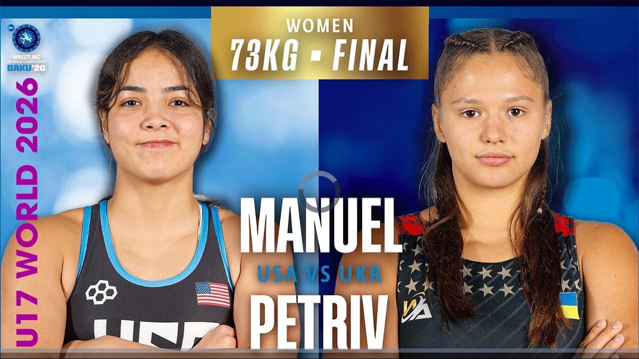🇺🇸💥🇺🇦 Kaili Aulani MANUEL vs Solomiia PETRIV | U17 WORLD CHAMPIONSHIPS 2026 | Gold Medal | WW 73KG