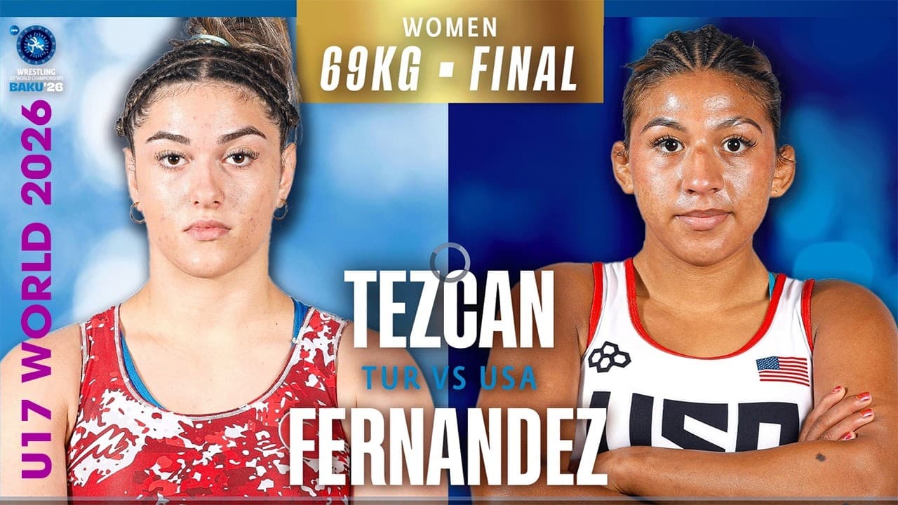 🇹🇷🏅🇺🇸 Kiymet Rumeysa TEZCAN vs Taina Rose FERNANDEZ | U17 WORLD CHAMPIONSHIPS 2026 | 69 KG