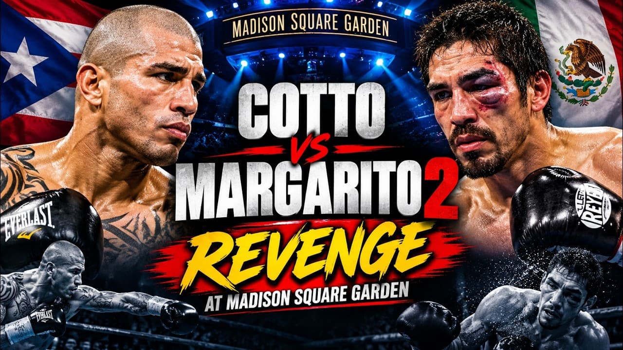 Miguel Cotto vs Antonio Margarito 2 | REVENGE at Madison Square Garden | Boxing Classic