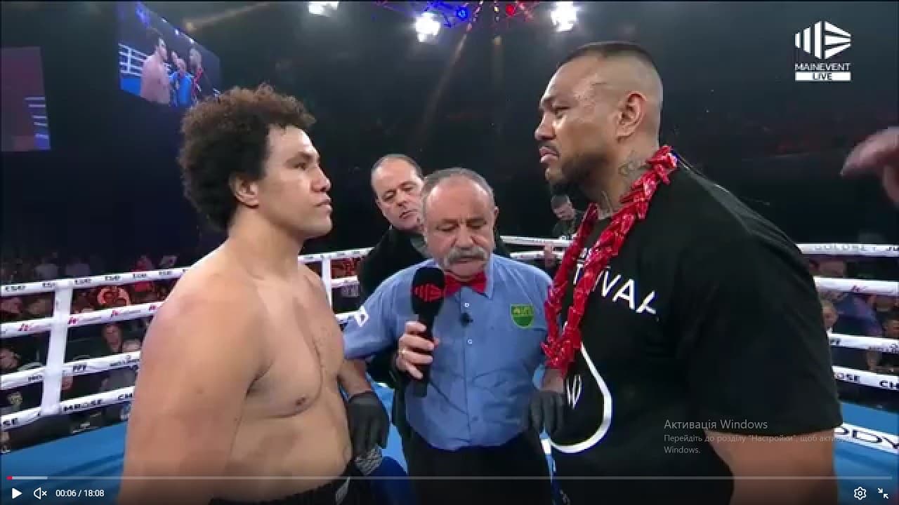 Liam Talivaa vs Louis Marsters Full Fight.