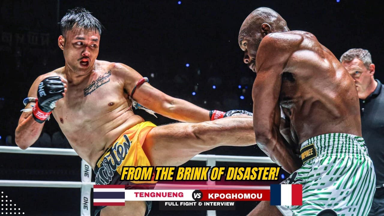 COMEBACK KNOCKOUT OF THE YEAR! Tengnueng Survives 2 Knockdowns To KO Germain Kpoghomou!