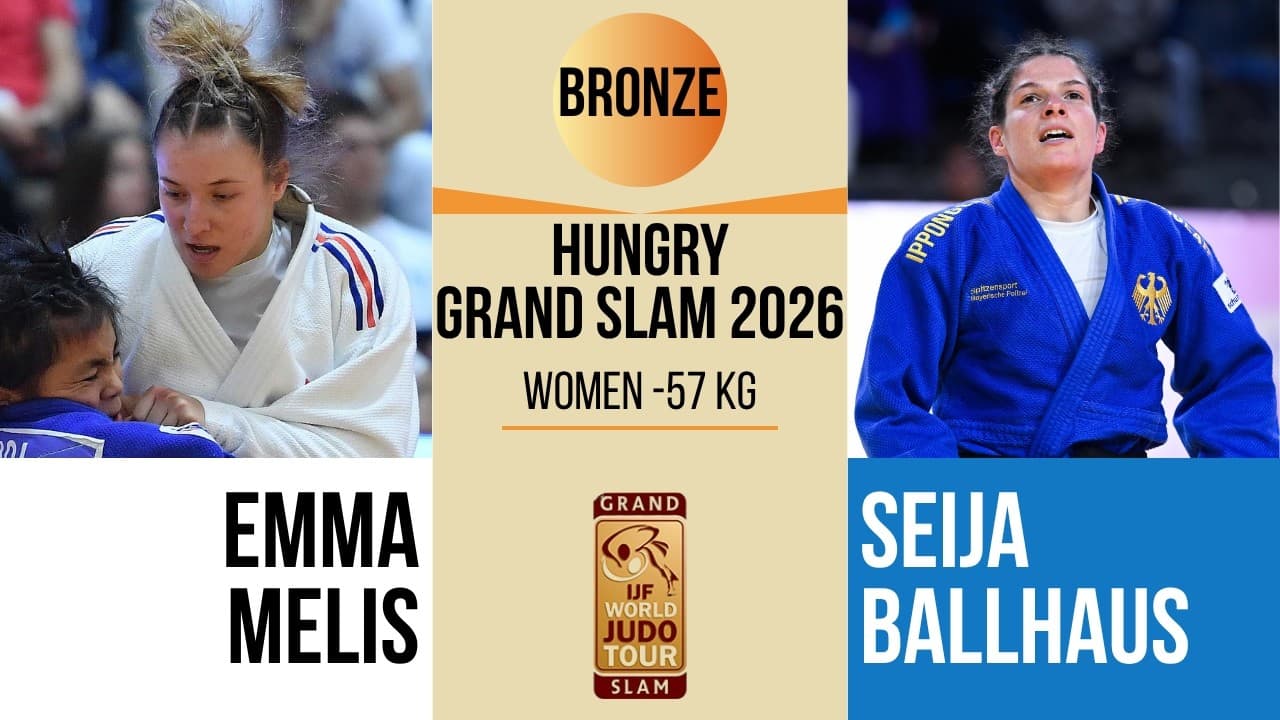 Emma MELIS VS Seija BALLHAUS | Hungary Grand Slam 2026 | BRONZE -57 kg