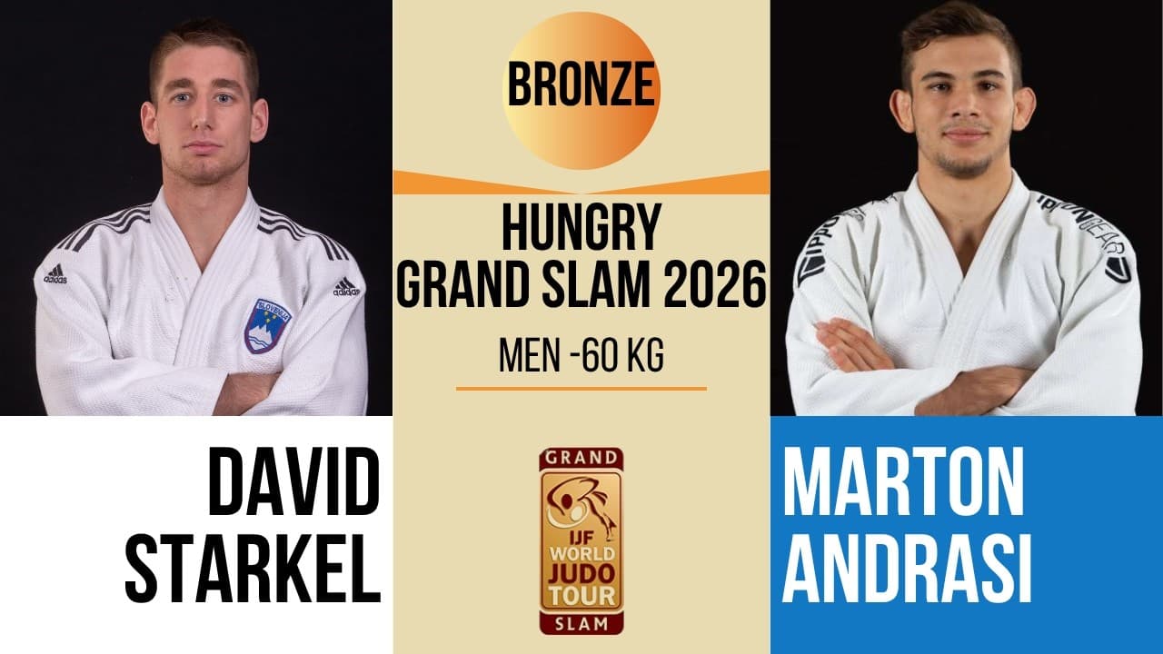David STARKEL VS Marton ANDRASI | Hungary Grand Slam 2026 | BRONZE -60 kg