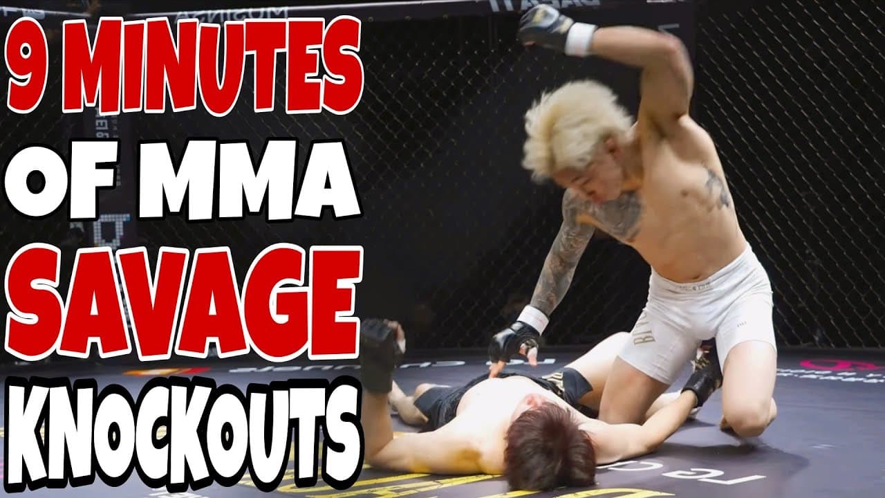 9 Minutes of SAVAGE MMA Knockouts 2026
