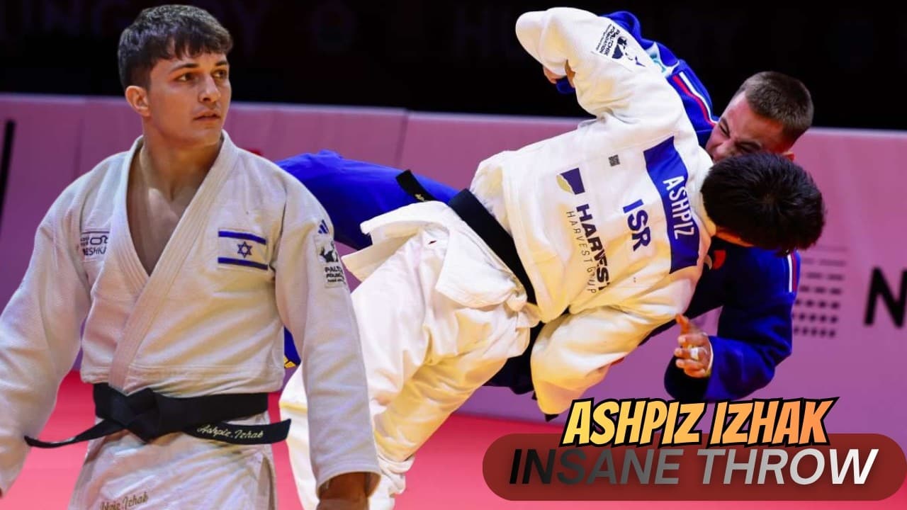 🥇 ASHPIZ IZHAK WINS GOLD | -60KG Hungary Grand Slam 2026