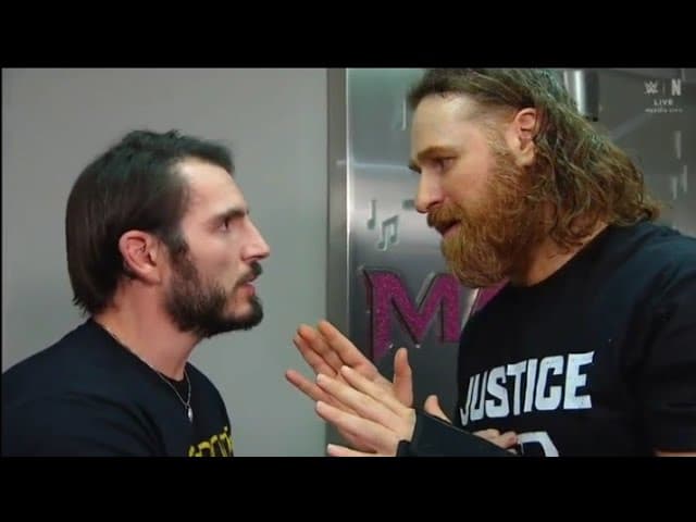 Sami Zayn & Johnny Gargano backstage segment _WWE Smackdown 11 September 2026