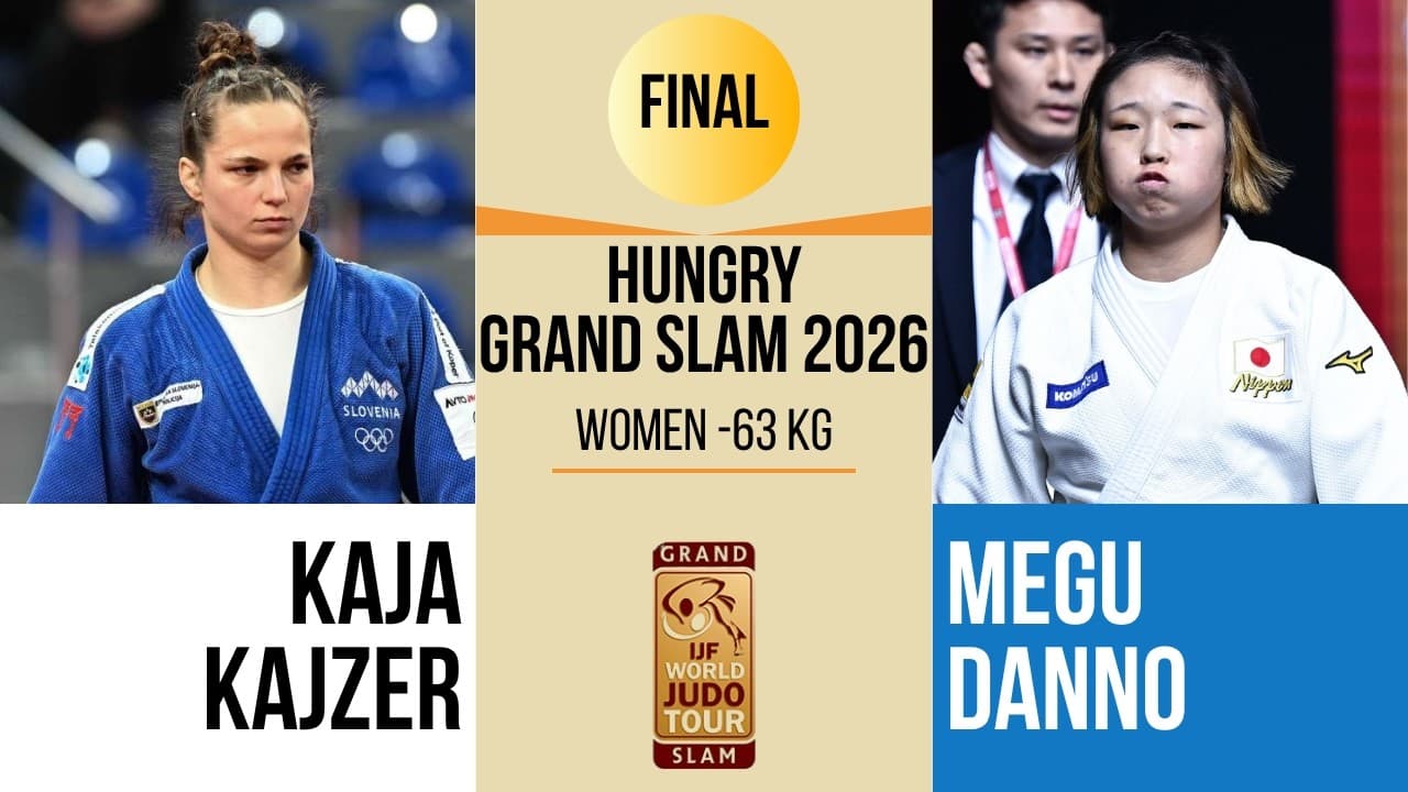 Kaja KAJZER VS Megu DANNO | Hungary Grand Slam 2026 | GOLD -63 kg