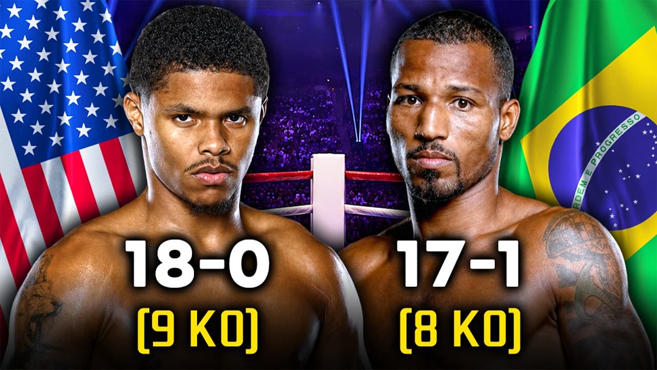 Shakur Stevenson (USA) vs Robson Conceicao (Brazil) | Boxing Fight Highlights