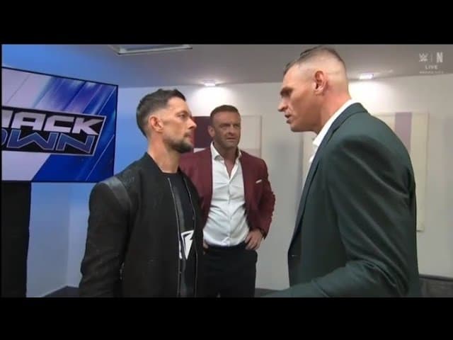 Finn Balor confronts Gunther _WWE Smackdown 11 September 2026