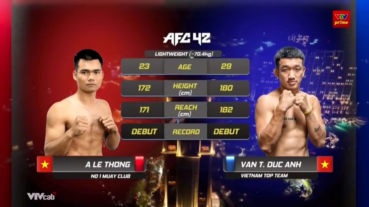 AFC42 제 2경기 A Le Thong vs Van Tromg Duc Anh