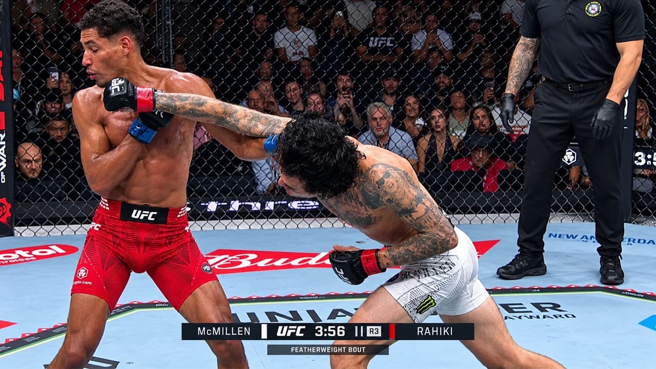 Tommy McMillen vs Marwan Rahiki FULL FIGHT HIGHLIGHTS | Noche UFC 4