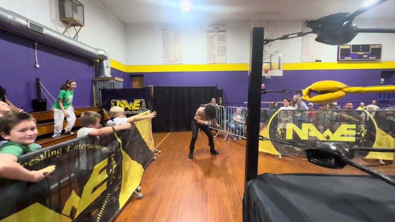 Number one contender for the Nawe tag team championships the Golden gods versus maxx zero and mars
