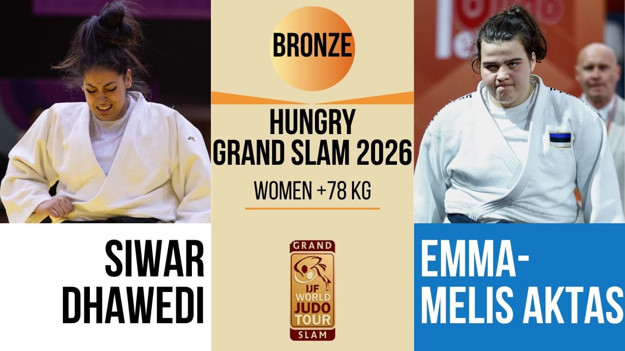 Siwar DHAWEDI VS Emma-Melis AKTAS | Hungary Grand Slam 2026 | BRONZE +78 kg