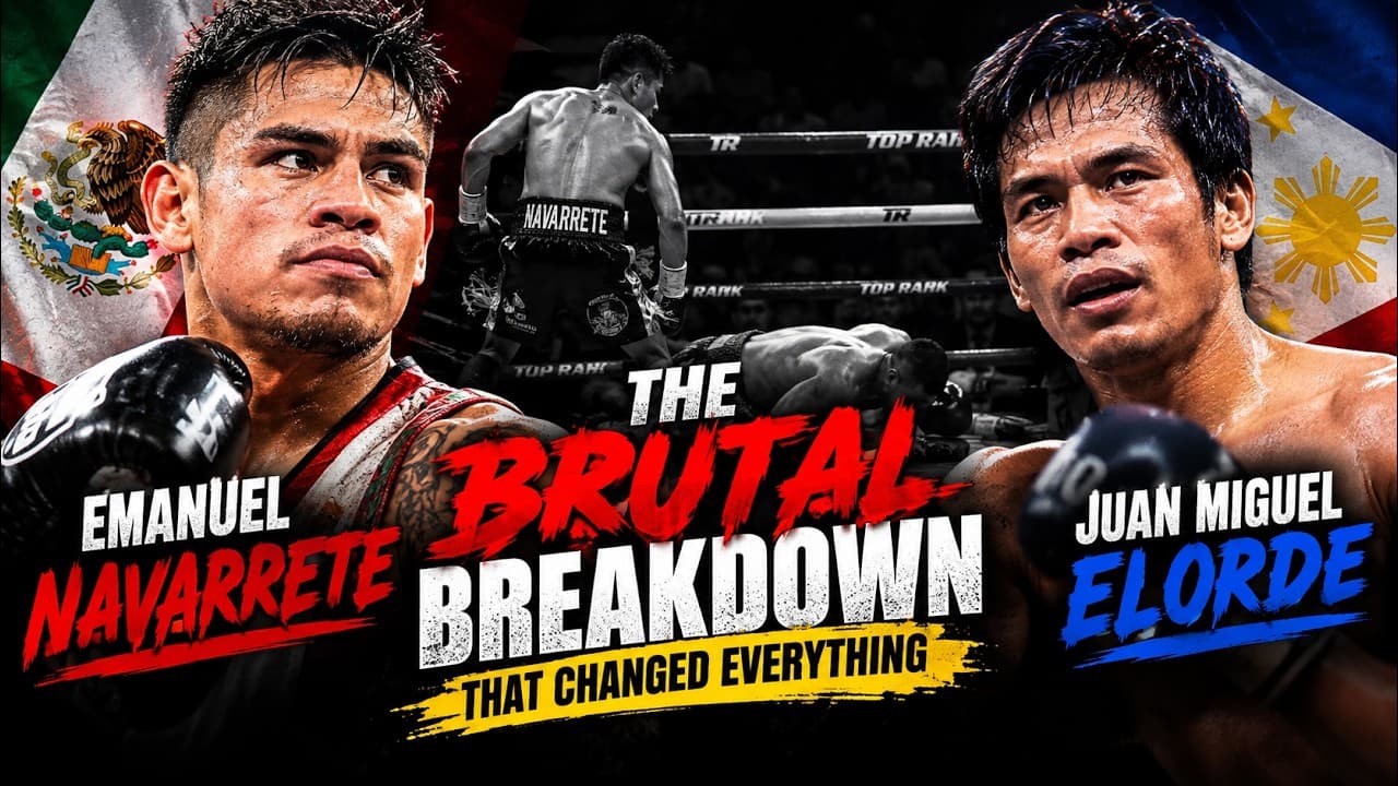 Emanuel Navarrete vs Juan Miguel Elorde: The Brutal Breakdown That Changed Everything