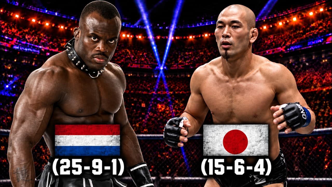 Melvin Manhoef vs Ryo Kawamura Ended VIOLENTLY 😳