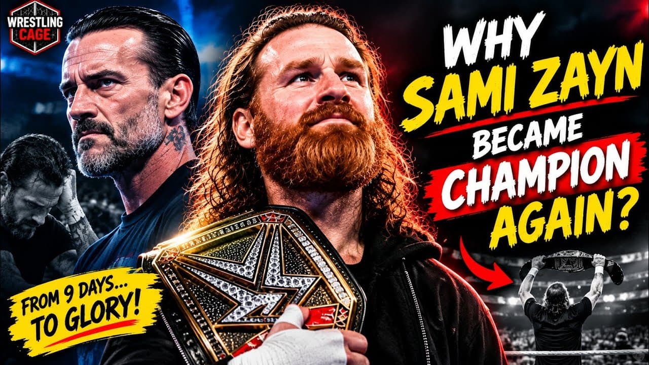 Why Sami Zayn Became Undisputed WWE Champion Again. 😱😱