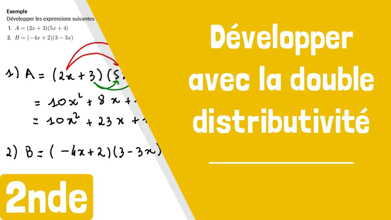 A savoir faire en mathématiques en Seconde