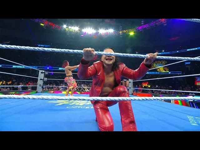 WWE SMACKDOWN THE MIZ & KIT WILSON VS BAKUSAI 09/04/26
