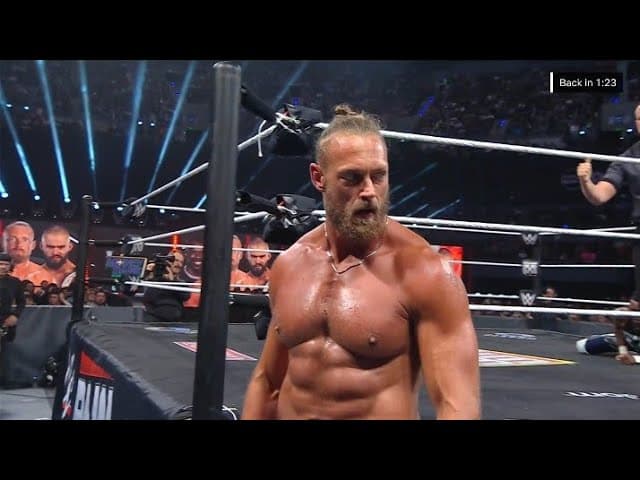 Austin Theory vs Big Cass vs Je'von Evans __WWE Raw 14 September 2026