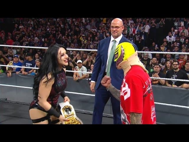 Rey Mysterio confronts Stephanie Vaquer _ WWE Raw 14 September 2026