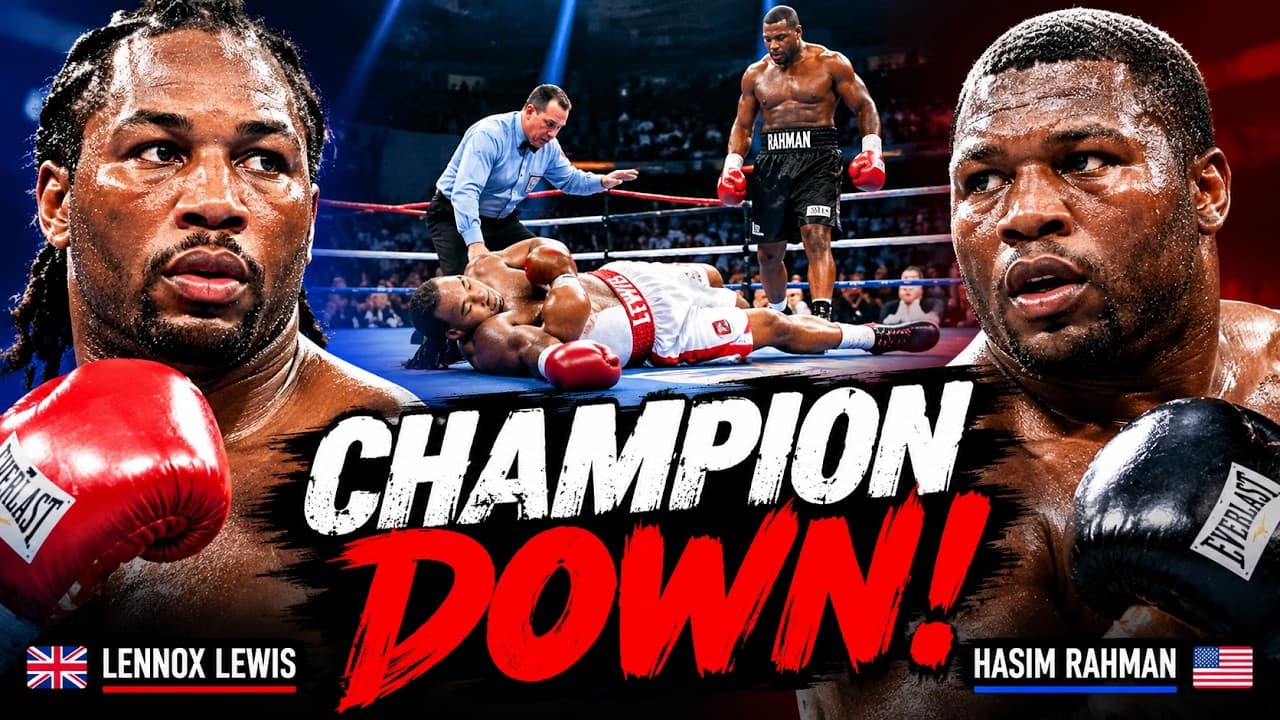 Lennox Lewis vs Hasim Rahman I — The SHOCKING Knockout That Changed Boxing