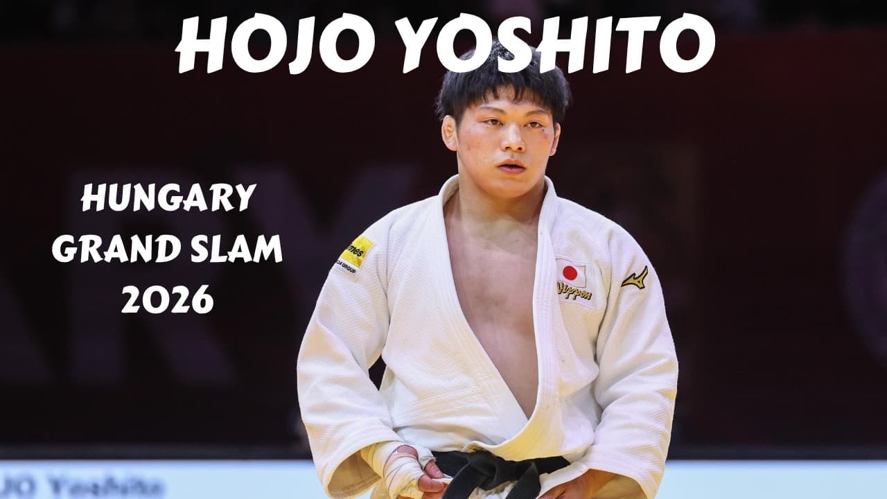 HOJO Yoshito 🇯🇵 complete competitions at Hungary Grand Slam 2026