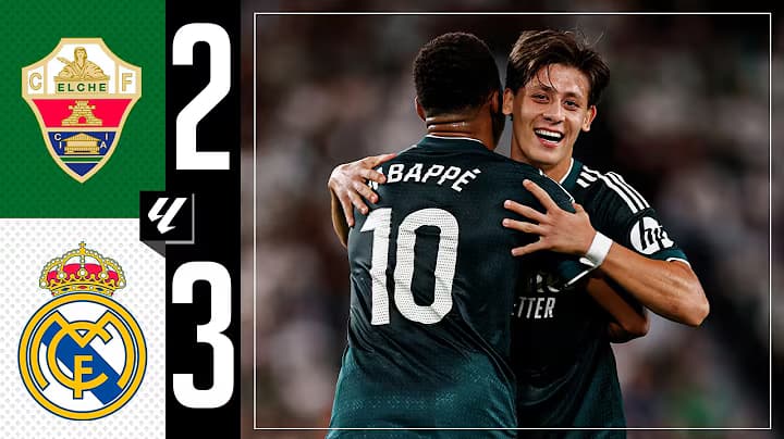 HIGHLIGHTS | Elche 2-3 Real Madrid | LaLiga