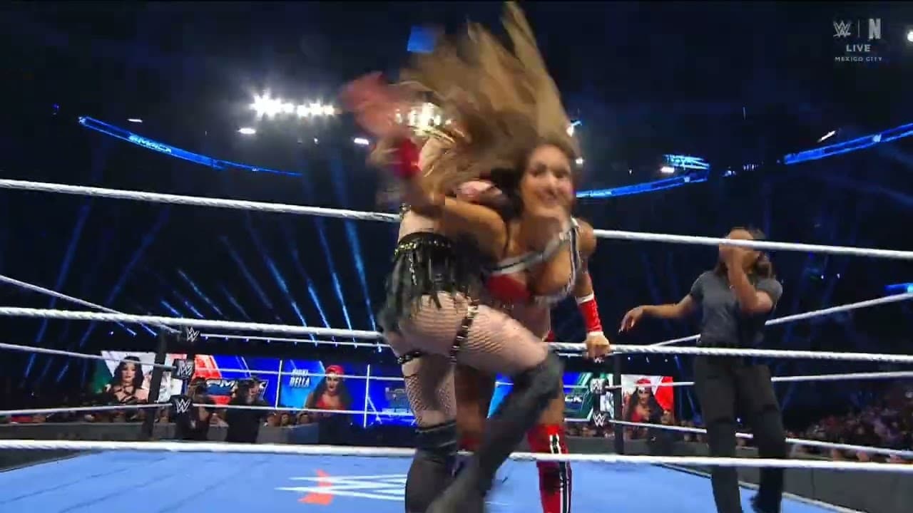 WWE SMACKDOWN NIKKI BELLA VS PAIGE 09/11/26